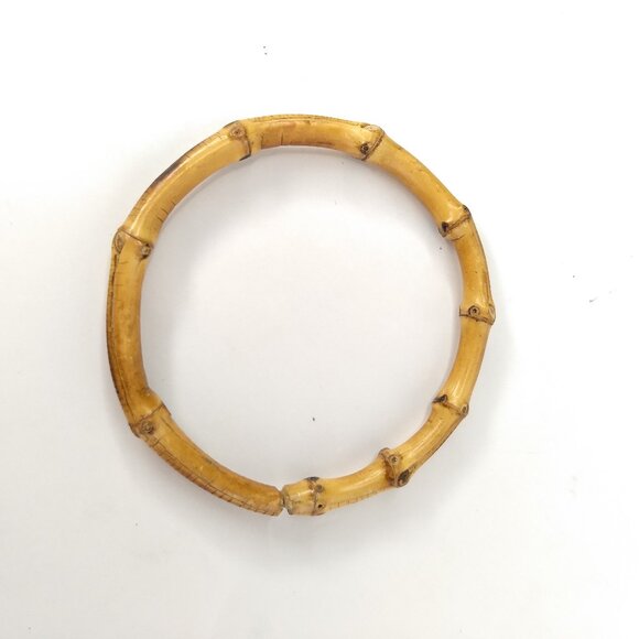 Carved Wood Bark Bracelets Lot 3 Farmhouse Fairy Cottagecore Hippie Boho Granola - Picture 10 of 15